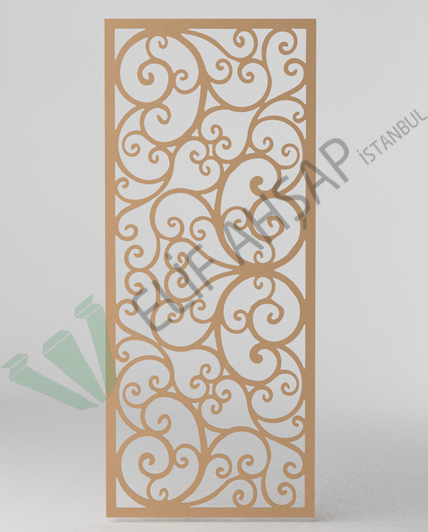 85x210 cm 8mm Ham Mdf Seperatör