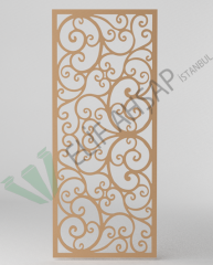 85x210 cm 8mm Ham Mdf Seperatör