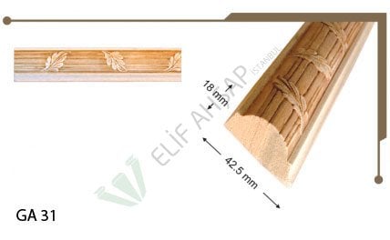 Ga 31 Yaprak Desen Çıta