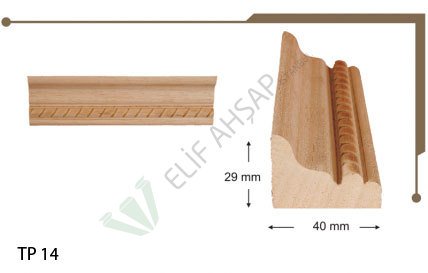 TP 14  40mm Dar Halat desen Taç