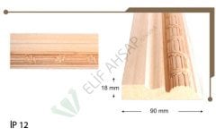 İP12  90mm Yaprak Desen