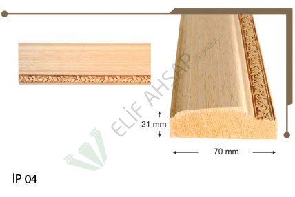 İP04  70mm Çiçek Profil