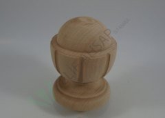 120x90 mm Ahşap Topuz (Kayın)