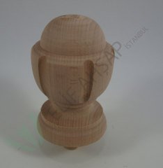 100x70 mm Ahşap Topuz