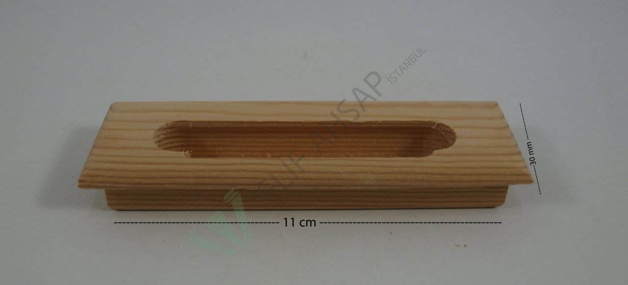 110 mm Gömme Kulp (çam)