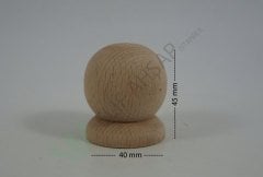 45x40 mm Ahşap Kulp