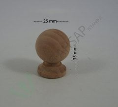 25x35 mm Ahşap Kulp