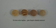 10 mm Vida Tapası (Çam Kayın)