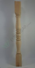 7x7x75 cm Çam Torna Ayak